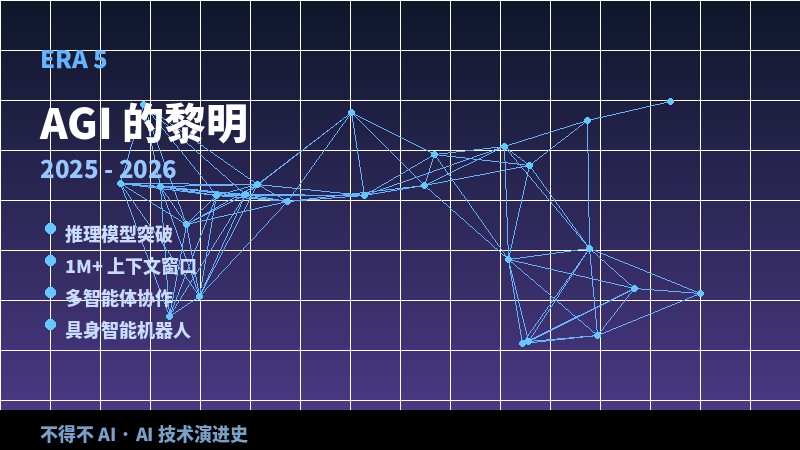 第五阶段：AGI 的黎明 2025-2026